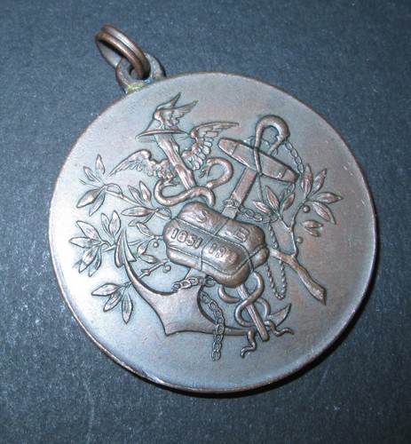 Medaglia bronzo 1911 - medaglia,