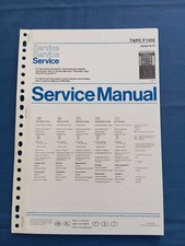 PHILIPS TAPC F1450 Tuner Amplifier Turntable Cassette SERVICE MANUAL ORIGINALE !