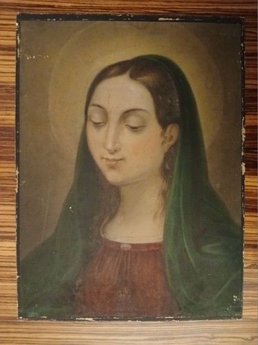 Tempera 800 viso di - di, madonna