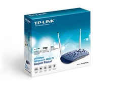 TP-LINK Modem Router TD-W8960N ADSL2+ Wireless N 300Mbps con alimetatore