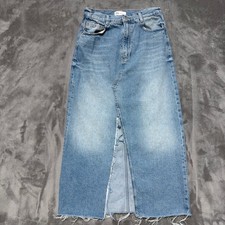 Maxi gonna Zara denim donna XS