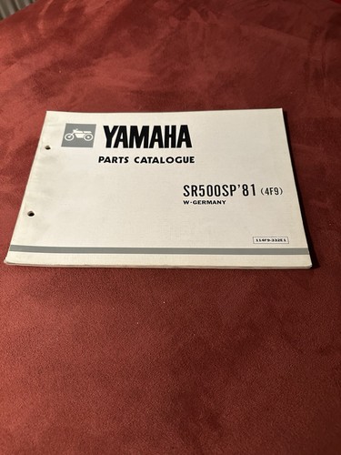 Yamaha 500sp parts - parts, list