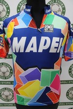 maglia ciclismo MAPEI SANTINI TG M G27 bike shirt maillot trikot jersey