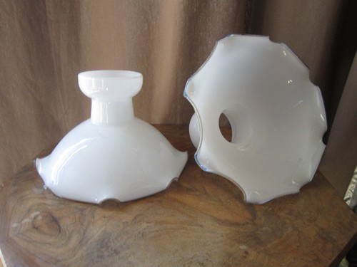 Xix paire opaline pour - opaline, lampe