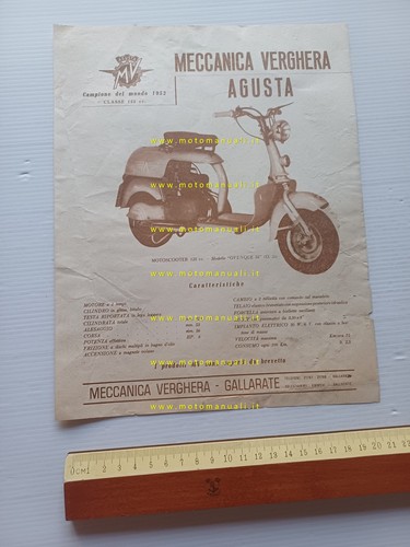Agusta 125 ovunque - agusta, scooter