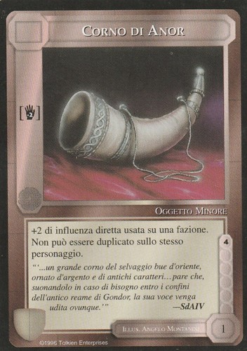 Signore degli anelli gcc - degli,