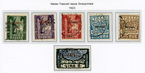 Italia colonie eritrea 1923 - italia,
