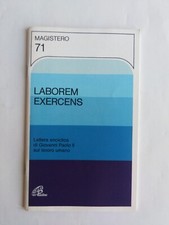 Laborem exercens. Lettera