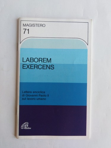 Laborem exercens lettera - laborem, exercens.