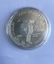 1 dollaro USA, 1983 - XXIII Giochi Olimpici estivi - Lanciatore di dischi
