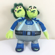 A48 Disney Monsters Tomorrowland Green Watson & Crick Plush Stuffed Toy Lovey