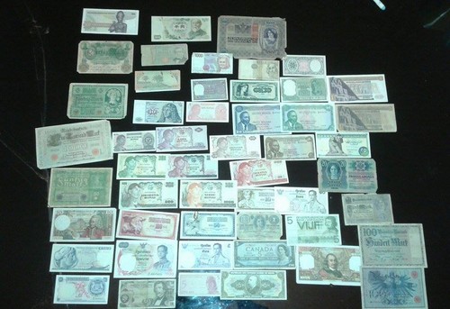 Banconote antiche mondo - 50,