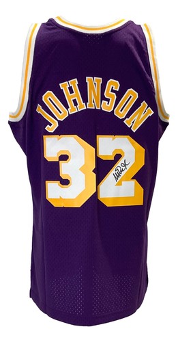 Maglia magic johnson firmata - maglia,