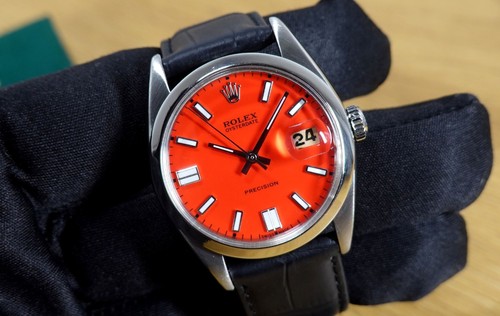 Rolex 34mm oyster date - rolex,