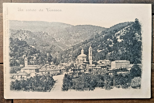 1900 venasca panoramica - venasca,