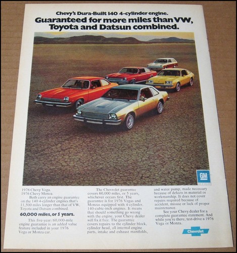 Pubblicità stampa chevrolet - pubblicità,