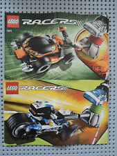 LEGO Istruzioni di Costruzione / Instruction Racers 7971 + 8221 Non Forato 