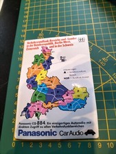 ADESIVO VINTAGE STICKER kleber Panasonic Car Audio