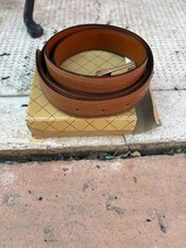 Cintura Uomo Vintage Pelle Anni 70 Pelletteria Italia