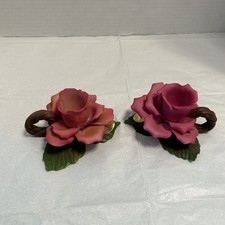 Capodimonte porcellana rosa - porcellana,