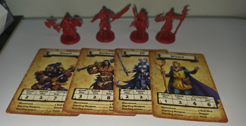Hero quest mago elfo barbaro - quest,