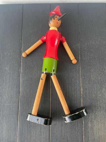 Pinocchio legno vintage - pinocchio, in