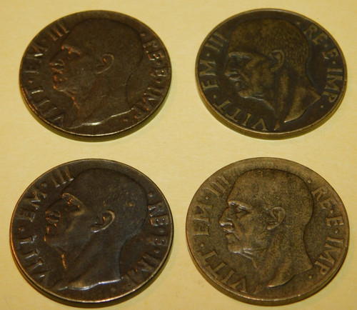 Monnaie pieces 10 centesimi - pieces,