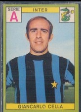 FIGURINA DA RECUPERO CALCIATORI PANINI 1968/69*INTER-CELLA*