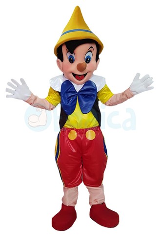 Mascotte pinocchio deluxe - mascotte,