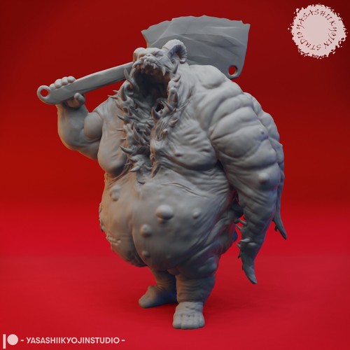 Demone gola gigante - -, yasashii