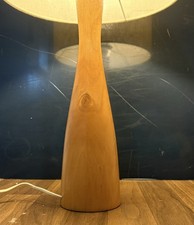 Base lampada in legno vintage