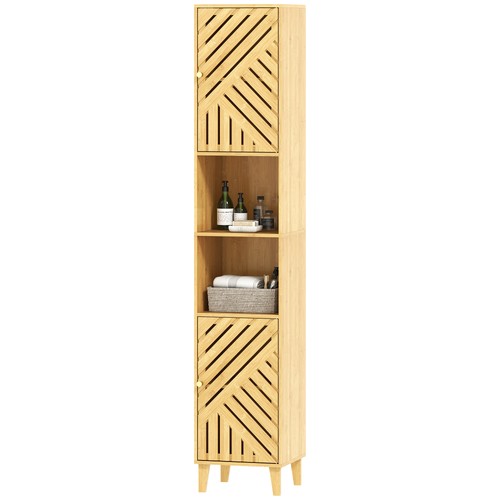 Homcom colonna bagno - homcom, con