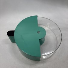 Guzzini linea Papillon portatorta tortiera girevole Verde Raro vintage Italy #F