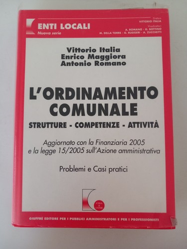Ordinamento comunale - l'ordinamento,