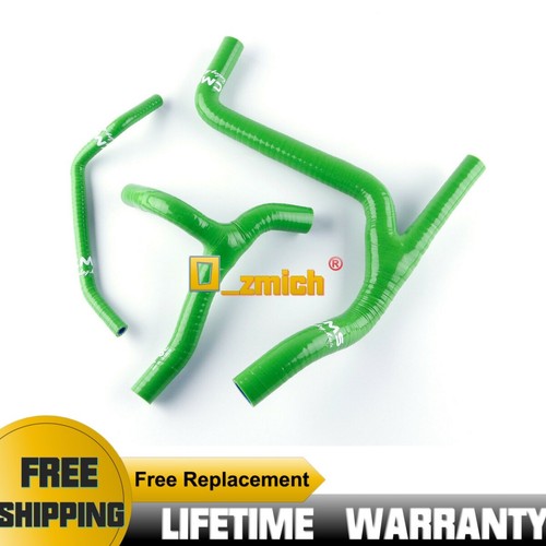 Green silicone radiator hose - green,