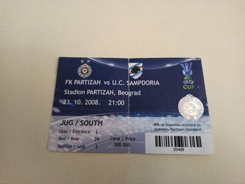 Partizan sampdoria calcio - partizan,