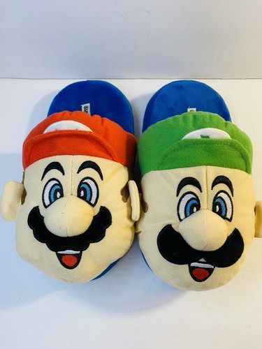 Pantofole peluche super mario - pantofole,
