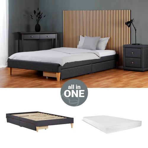 Letto 90x200 materasso - , 2