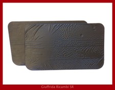 2x Pannello Nero Porta Destra e Sinistra Fiat 500 F Ricambi Auto D Epoca