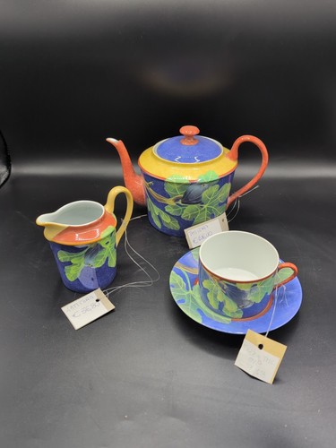 Limoges set lattiera teiera - limoges,