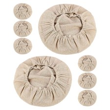  8 pezzi di rivestimento in tessuto per cestini da lievitazione del pane -