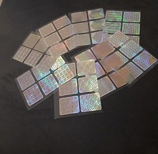 6 Stencil adesivi stickers