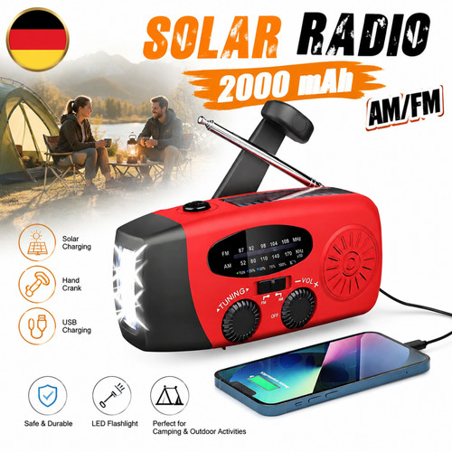Radio manovella emergenza - a,