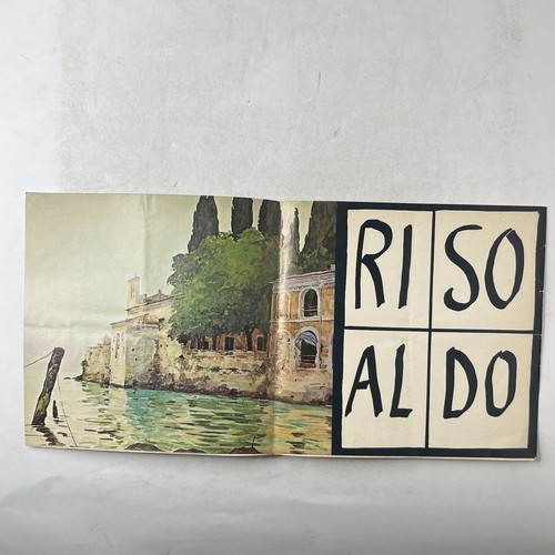 Aldo riso invito - invito, catalogo