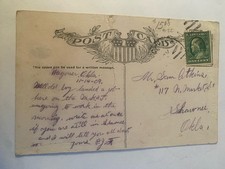 Cartolina epoca rara 1909 - cartolina,