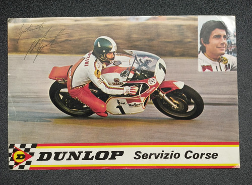 Cartolina pilota moto - cartolina,