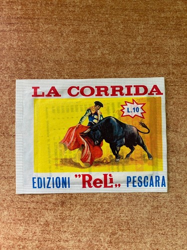 Bustina figurine corrida - la,