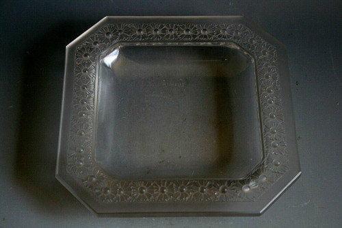 Piastra vetro rene lalique - piastra, di
