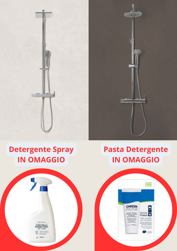 Colonna doccia con miscelatore - colonna,