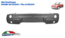PARAURTI ANTERIORE VERNICIABILE CON FORI MODANATURA PER MINI ONE/COOPER 2001-> 5